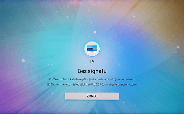 tv bez signalu
